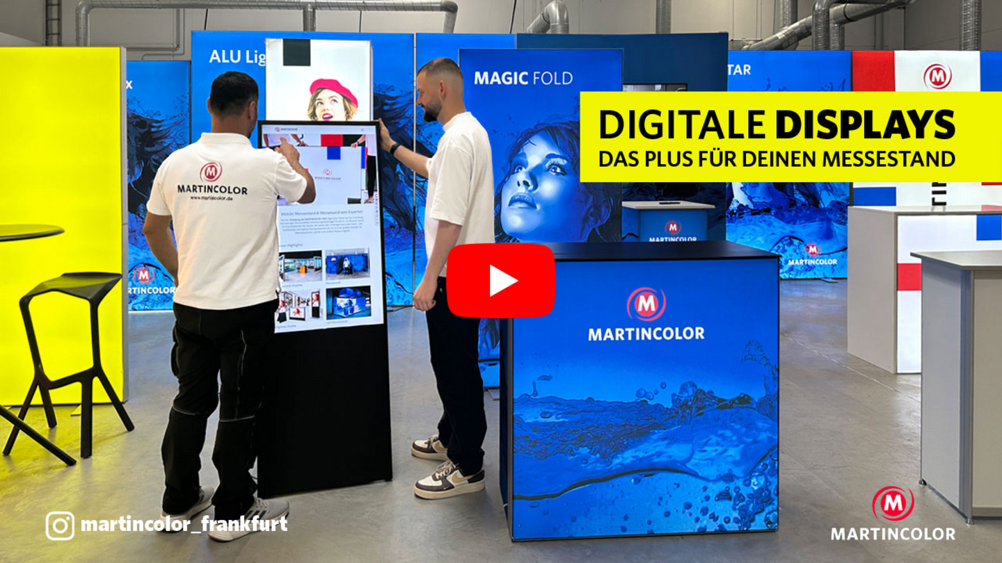 Showroom mit digitalen Displays anschauen